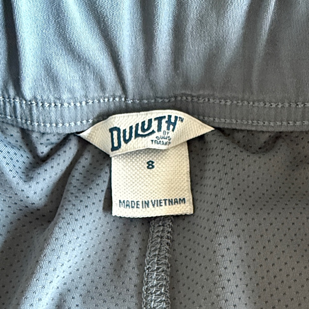 Duluth Trading Co Women's Teal Mini Skort - Picture 2 of 6